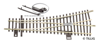 Tillig 83329 - TT - Weiche EW1 15°, links